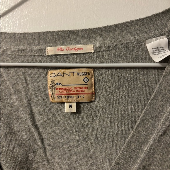 GANT Rugger Gray Cardigan - Picture 2 of 6